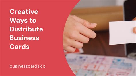 how to distribute business cards in every post box|how to give away business cards.